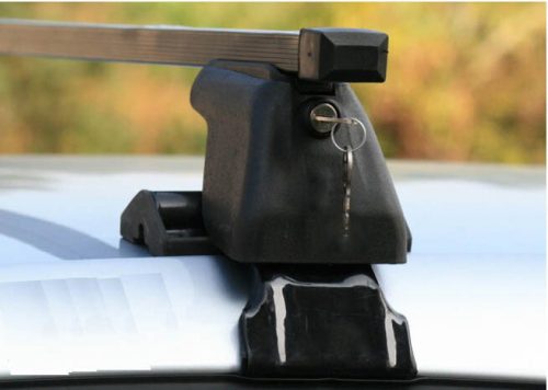 Amos D-2 suport de bagaje din oțel cu închidere pentru mașini cu acoperiș normal