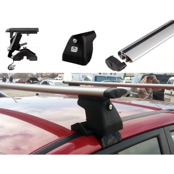   Amos D-3 silențios aluminiu încuiabil Suport de acoperiș pentru mașini cu acoperiș normal 3 uși pentru mașini