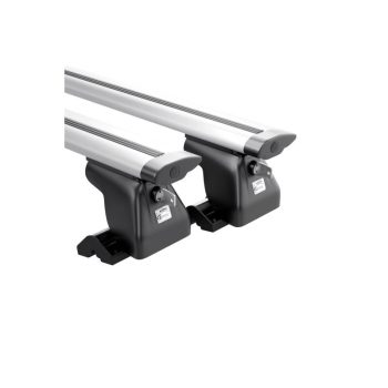   Amos Vivaro aluminiu încuiabil Suport de acoperiș pentru mașini cu puncte de fixare