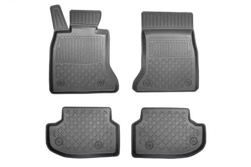Eco covorașe de cauciuc cu margine înaltă Bmw 5 F10/F11 2014-2017 Tracțiune spate tracțiune, üléssín a spate de la scaun 365 mm