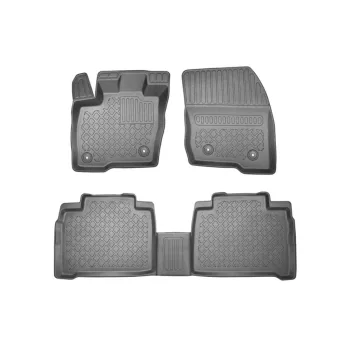   Eco cu margine înaltă Covoare auto FORD Galaxy 2015- 5 cu scaune, FORD S-Max II 2015- 5 cu scaune