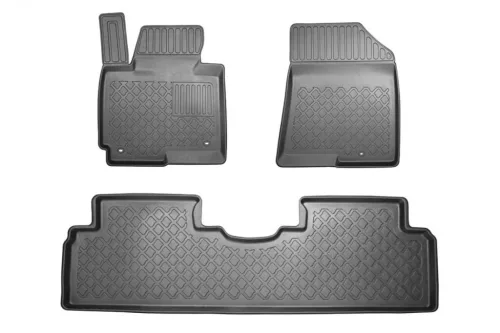 Eco cu margine înaltă Covoare auto Kia Carens 2013- 5 cu scaune