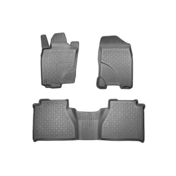   Eco cu margine înaltă Covoare auto NISSAN Navara NP300 2016- pick-up, dupla kabin