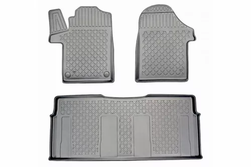 Eco cu margine înaltă Covoare auto MERCEDES V-Class 2014- 1. și pentru 2. rând de scaune, MERCEDES Vito 2014- 1. și pentru 2. rând de scaune