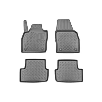   Eco cu margine înaltă Covoare auto VOLKSWAGEN Polo 2017-, Seat Ibiza 2017-, Seat Arona 2017-, Audi A1 GB 2018-, SKODA Fabia 2021-, VOLKSWAGEN Taigo 2021-
