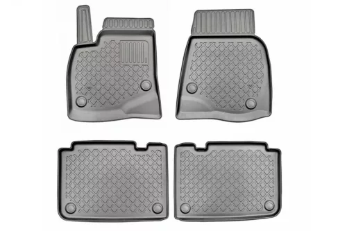 Eco cu margine înaltă Covoare auto Tesla Model S 2012-2015 tracțiune pe roțile din spate