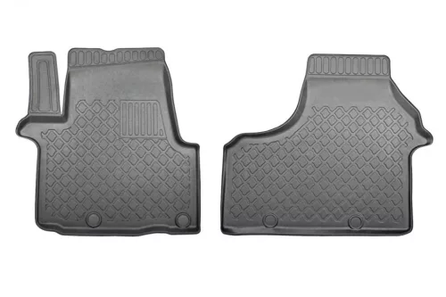Eco covorașe de cauciuc cu margine înaltă Opel Vivaro II 2014-2019 Față cu 2 locuri, Renault Trafic III 2014- Față cu 2 locuri, Fiat Talento 2014-2021 Față cu 2 locuri