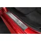 Avisa protecție de prag din oțel argintie satinată "Special Edition" (din 4 bucăți) BMW X6 II F16 2014-2019