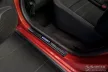 Avisa protecție de prag din oțel lustruit neagră albastru "Hibrid" (din 2 bucăți) DACIA JOGGER 2021->