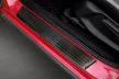 Avisa protecție de prag din oțel neagră "Lines" (din 4 bucăți) HONDA JAZZ V CROSSTAR hibrid 2020->