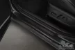 Avisa negru 3 mm bordat aluminiu protecție prag cu model (2 mai multe bucăți) Kia Sportage V 2021-2025 Fl.2025->