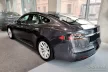 Avisa protecție de prag din oțel lustruit neagră "E-POWER" (din 4 bucăți) TESLA MODEL S liftback 2012-2016, FL2016->
