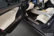 Avisa protecție de prag din oțel neagră ștanțat "Lines" (din 4 bucăți) TESLA MODEL S liftback 2012-2016, FL 2016->