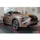 Avisa protecție de prag din oțel argintie satinată albastru "Hibrid" (din 4 bucăți) MITSUBISHI ECLIPSE CROSS 2018->, MITSUBISHI ECLIPSE CROSS PHEV 2021->