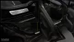 Avisa protecție prag oglindă spate din oțel argintiu (2 mai multe bucăți) MERCEDES C Class W205/S205 2014-2019, FL2019->, MERCEDES C Class W206 2021->