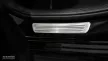 Avisa protecție prag oglindă spate din oțel argintiu (2 mai multe bucăți) MERCEDES C Class W205/S205 2014-2019, FL2019->, MERCEDES C Class W206 2021->