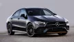 Avisa protecție prag oglindă spate din oțel argintiu (2 mai multe bucăți) MERCEDES CLA II SHOOTING BRAKE (X118) 2019->
