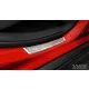 Avisa protecție prag oglindă spate din oțel argintiu (2 mai multe bucăți) MERCEDES GLA X156 2013-2017, FL2017-2019, MERCEDES GLA II H247 2019->