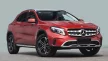 Avisa protecție prag oglindă spate din oțel argintiu (2 mai multe bucăți) MERCEDES GLA X156 2013-2017, FL2017-2019, MERCEDES GLA II H247 2019->