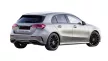 Avisa protecție prag oglindă spate din oțel argintiu (2 mai multe bucăți) MERCEDES A Class IV W177/V177 limousine/hatchbatck 5D 2018->
