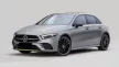 Avisa protecție prag oglindă spate din oțel argintiu (2 mai multe bucăți) MERCEDES A Class IV W177/V177 limousine/hatchbatck 5D 2018->