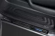Avisa protecție de prag din oțel lustruit neagră albastru "Hibrid" (din 2 bucăți) MERCEDES V Class W447/VITO III 2014->