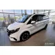Avisa 3 mm striat protecție de prag din aluminiu neagră mată cu model (din 2 bucăți) MERCEDES V CLASS W447/VITO III 2014->