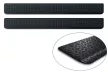 Avisa 3 mm striat protecție de prag din aluminiu neagră mată cu model (din 2 bucăți) MERCEDES V CLASS W447/VITO III 2014->