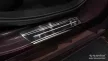 Avisa protecție de prag din oțel neagră "Special Edition" (din 4 bucăți) crom cu inscripție NISSAN JUKE II 2019->