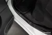 Avisa interior protecție de prag din oțel neagră ștanțat "Lines" (din 4 bucăți) NISSAN LEAF II (2E1) 2017-2022, FL2022->