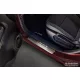 Avisa protecție de prag din oțel argintie satinată ștanțat "Lines" (din 4 bucăți) NISSAN JUKE II 2019->