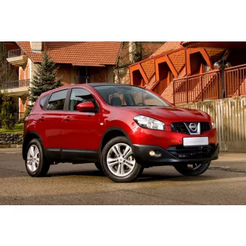   Avisa protecție de prag din oțel argintie satinată "Special Edition" (din 4 bucăți) NISSAN QASHQAI I crossover 2007-2013