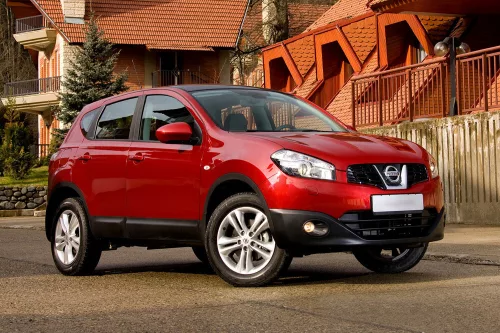 Avisa protecție de prag din oțel argintie satinată "Special Edition" (din 4 bucăți) NISSAN QASHQAI I crossover 2007-2013