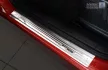 Avisa protecție de prag din oțel argintie satinată "Special Edition" (din 4 bucăți) NISSAN QASHQAI I crossover 2007-2013