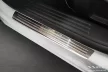 Avisa protecție de prag din oțel argintie satinată "Lines" (din 4 bucăți) OPEL MOKKA II B 2020->