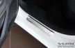 Avisa protecție prag din oțel argintiu satin (4 mai multe bucăți) PEUGEOT 2008 II crossover 2019->