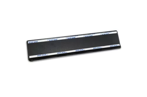 Avisa 3 mm striat inferior protecție de prag din aluminiu neagră mată ștanțat cu model (din 4 bucăți) JUMPY III 4D 2016->, SPACETOURER 2016->stb.