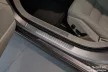 Avisa protecție de prag din oțel argintie satinată ștanțat "Lines" (din 4 bucăți) VOLVO V90 break 2016->, VOLVO V90 Cross Country 2016->
