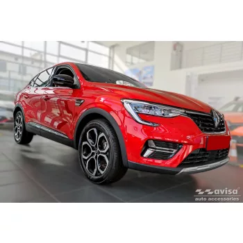   Avisa protecție de prag din oțel neagră "Special Edition" (din 4 bucăți) crom cu inscripție RENAULT ARKANA suv 2020->