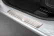 Avisa protecție de prag din oțel argintie satinată "Lines" (din 2 bucăți) RENAULT EXPRESS Van furgonetă 4D 2021->