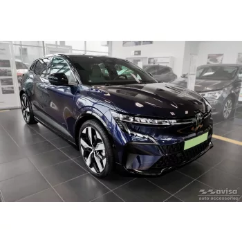   Avisa protecție de prag din oțel argintie "Special Edition" 3D cu emblemă (din 4 bucăți) RENAULT MEGANE E-TECH ELECTRIC 2022->