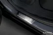 Avisa protecție de prag din oțel argintie "Special Edition" 3D cu emblemă (din 4 bucăți) RENAULT MEGANE E-TECH ELECTRIC 2022->