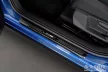 Avisa protecție de prag din oțel lustruit neagră "Exclusive Edition" 3D cu emblemă (din 4 bucăți) SEAT ARONA, ARONA XCELLENCE, ARONA FR 2017-2021, FL 2021->