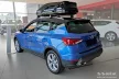 Avisa protecție de prag din oțel lustruit neagră "Exclusive Edition" 3D cu emblemă (din 4 bucăți) SEAT ARONA, ARONA XCELLENCE, ARONA FR 2017-2021, FL 2021->