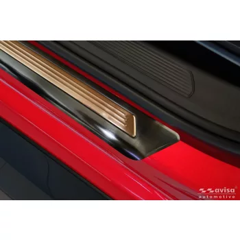   Avisa negru/cupru inserție az față pentru praguri protecție de prag din oțel ștanțat "Lines" cupru betéttel (din 4 bucăți), limitált ediție BORN hatchback 5D 2021