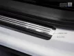 Avisa inserție argintie cu negru oțel protecție prag bicolor Seat ATECA 5d crossover 2016-2020, FL2020->