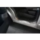 Avisa protecție de prag din oțel argintie satinată "Special Edition" (din 2 bucăți) VOLKSWAGEN TRANSPORTER T6 2015-2019, FL2019->