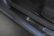 Avisa protecție de prag din oțel neagră "Special Edition" (din 4 bucăți) crom cu inscripție VW POLO VI HATCHBACK 2017-FL.2021->