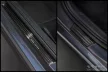 Avisa protecție de prag din oțel neagră "Special Edition" (din 4 bucăți) crom cu inscripție VW POLO VI HATCHBACK 2017-FL.2021->