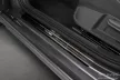 Avisa protecție de prag din oțel neagră "Exclusive Edition" 3D cu emblemă VOLKSWAGEN TAIGO 2021->